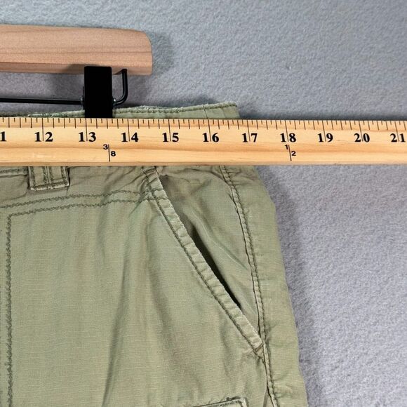 Anthropologie Hei Hei Cargo Pants Womens‎ 28 Yellow Green Slim Straight Set Of 2 - Picture 7 of 16